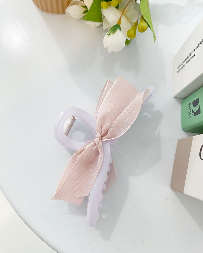 (Many Ways to wear) Jelly Ribbon, Clip/ HA8120 (ivory sold out)