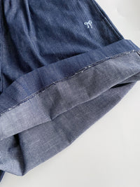 Denim 輕身牛仔色刺繡短褲 Shorts / PT8457