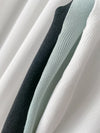 Boat Collar 冰絲無肩線彈性船領上衣 Top/ TP9150 (White / Mint sold out)