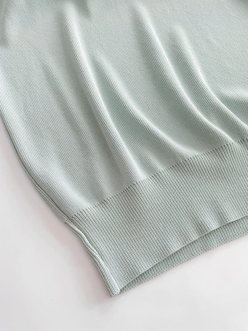 Boat Collar 冰絲無肩線彈性船領上衣 Top/ TP9150 (White / Mint sold out)
