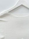 Boat Collar 冰絲無肩線彈性船領上衣 Top/ TP9150 (White / Mint sold out)