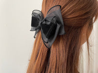 Romantic Day 絨面紗感蝴蝶夾, Clip/  HA8122（black sold out)