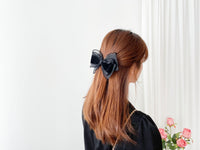 Romantic Day 絨面紗感蝴蝶夾, Clip/  HA8122（black sold out)