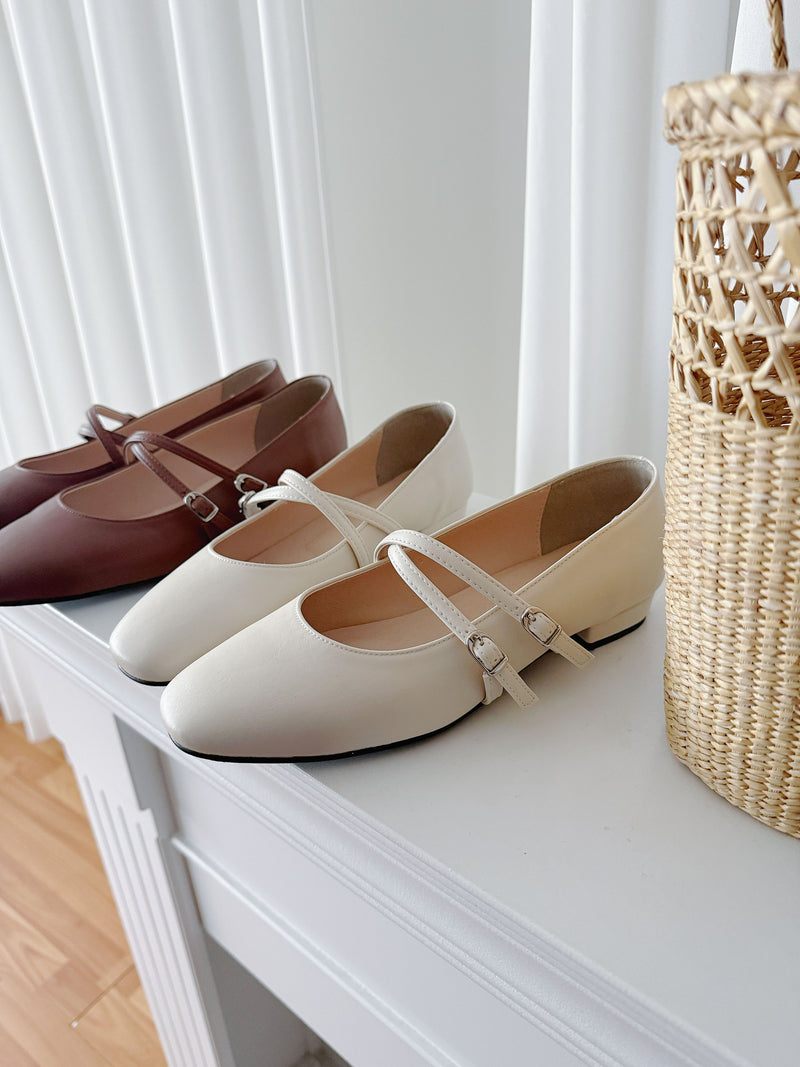 Mary Jane 內增高兩種穿法瑪莉珍鞋/ SH8132