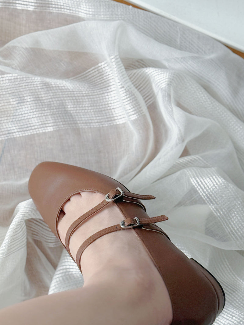 Mary Jane 內增高兩種穿法瑪莉珍鞋/ SH8132