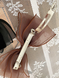 Romantic Day 絨面紗感蝴蝶夾, Clip/  HA8122（black sold out)