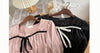 Wonderland 絨面皺褶方領輕優雅上衣, Blouse/ BU8987 (pink sold out)