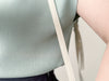 Boat Collar 冰絲無肩線彈性船領上衣 Top/ TP9150 (White / Mint sold out)