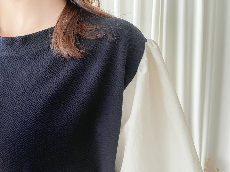 【現貨限量回歸 】Spliced Dress 拼接側開叉無領仿背心裙外穿連身裙/ DS9696