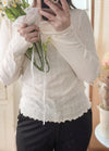 Anden Tee 舒適膚感彈性通花木耳邊/ TP9109 （pre-order Lemon Chiffon)