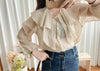 Ruffle Blouse 設計感Ruffle領口輕盈上衣/ BU9074