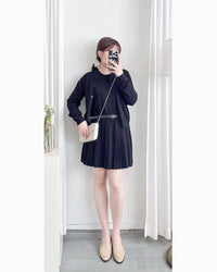 Sophie Set 活力優雅腰帶百褶套裝 （附送腰帶) / SE8095 （pre-order 11月24截單)