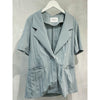 (夏日氣質西裝外套) 氣質綠夏日西裝外套, Blazer/ CD8135