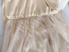 （熱賣重開) Veil Set Dress 不走光交叉針織紗裙兩件套/ DS9813 （Pre-order 3月22截單)