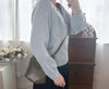 V Braid Knit Top 不起毛彈性線料扭麻花針織衫/ KT8176