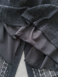 Vest Lace Dress 修身顯瘦蕾絲方領背心裙/ DS9946 (pre-order white)