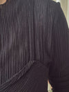 Twist Vest Dress 顯瘦扭紋胸口設計1SET兩件套裝/ SE8067