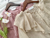 Ruffle Blouse 設計感Ruffle領口輕盈上衣/ BU9074