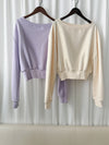 Colorful Pullover 色彩橫領衛衣/ TP9105