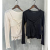 Twist Vest Dress 顯瘦扭紋胸口設計1SET兩件套裝/ SE8067