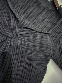 Twist Vest Dress 顯瘦扭紋胸口設計1SET兩件套裝/ SE8067