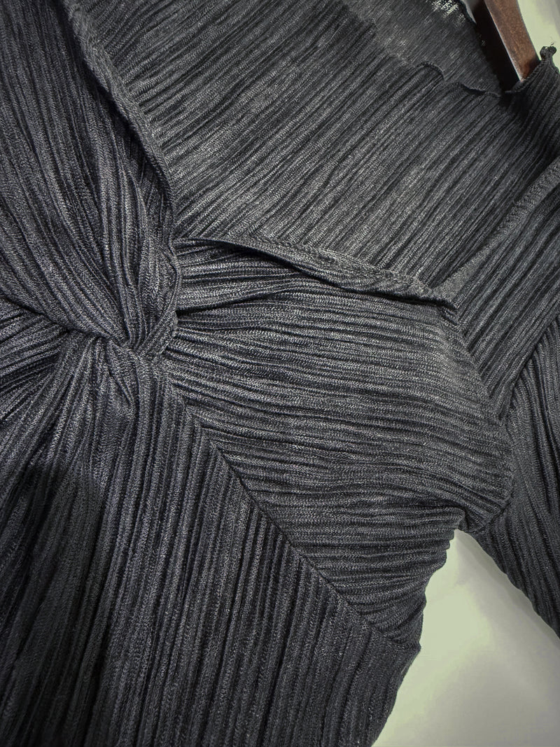 Twist Vest Dress 顯瘦扭紋胸口設計1SET兩件套裝/ SE8067