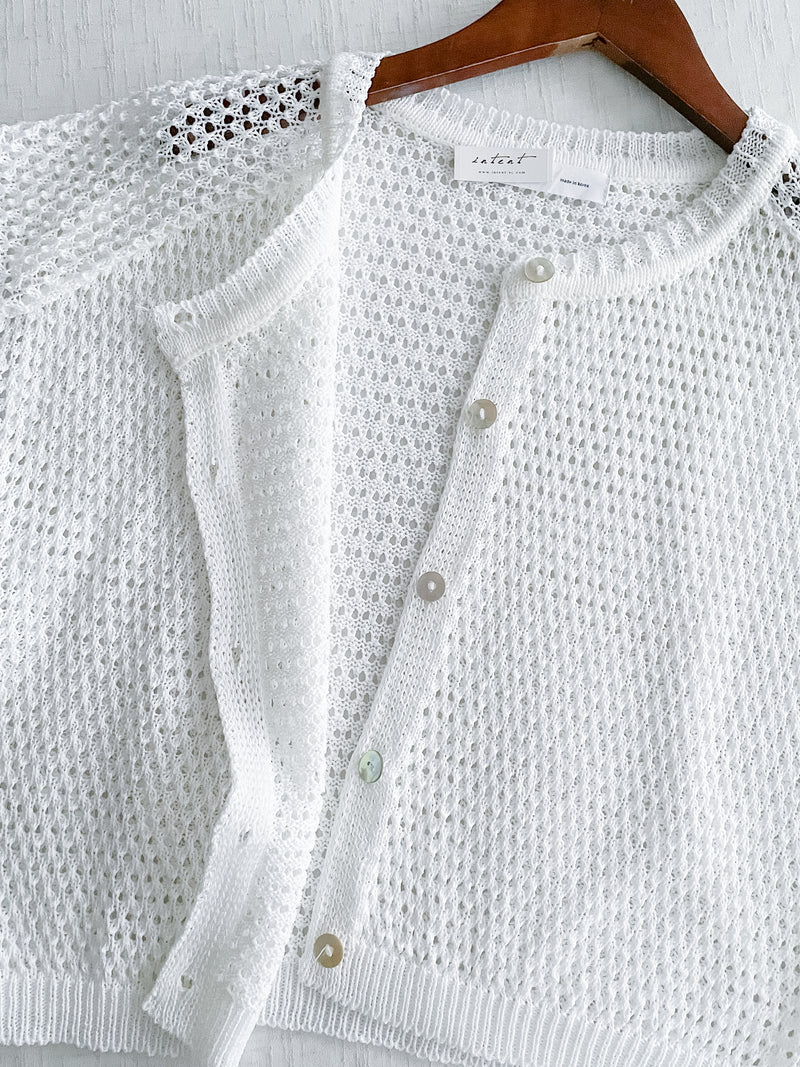 Summer Knit Cardigan 細緻織紋上衣或外套/ TP9166