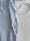 [限量現貨回歸]   French Blue Shirt Dress  法式藍白直條紋口袋連身裙/ DS9955