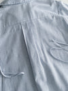 [限量現貨回歸]   French Blue Shirt Dress  法式藍白直條紋口袋連身裙/ DS9955
