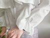 Ruffle 荷葉衣身中排鈕扣雪紡上衣, Blouse/ TP8963 (white sold out)