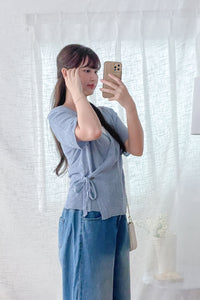 Wrap Knit Top 日常優雅針織綁帶上衣/ TP9174