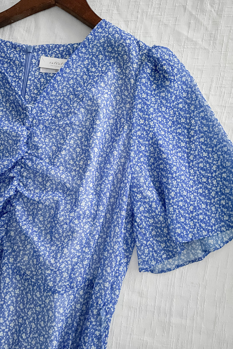 Serene Bloom Dress 輕柔細碎琉璃碎花連身裙/ DS9969
