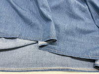 （肩帶可調) Denim 牛仔口袋多層吊帶裙, Dress/ DS9569