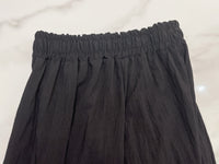 (百搭修腰微傘款式)  全橡筋百搭紋理傘形長裙, Skirt/ PT8426 (black sold out)