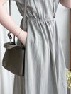 Square/Round neck Dress 簡約前後穿著修腰連身裙/ DS9983 (pre-order 9月7日截單)