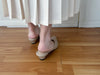 (同平底差唔多穩) 輕優雅小踭mule point shoes/ SH8127 （所有鞋款需訂貨)