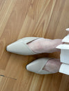 (同平底差唔多穩) 輕優雅小踭mule point shoes/ SH8127 （所有鞋款需訂貨)