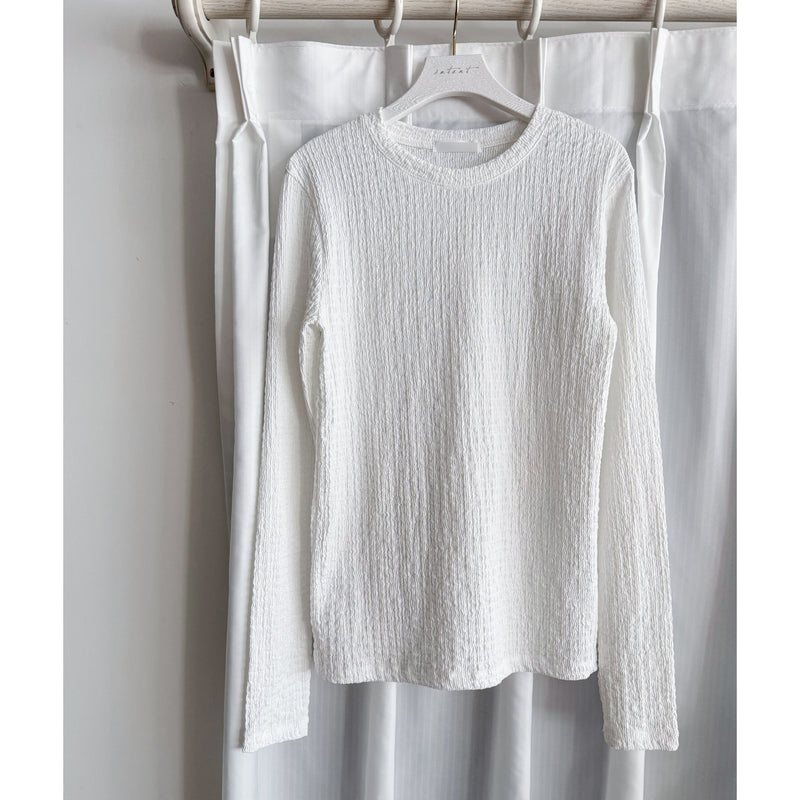 (一SET兩件) Knit Vest SET 彈性針織層次穿搭套裝/ TP9074