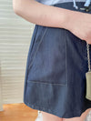 Slim a-line Denim 超舒適輕身寬鬆牛仔色車線, Skirt/ SK8728 (Midnightblue sold out)