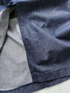 Navy Denim Skirt 深藍後橡筋簡約牛仔裙/ SK8906