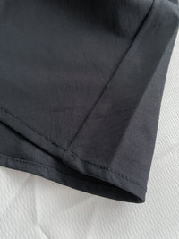 Button Skirt 裝飾鈕扣左右口袋傘裙/ SK8909（pre-order 10月9截單)