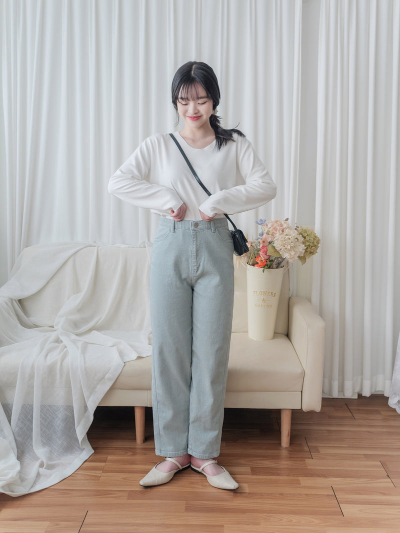 Everyday Jeans 漸細剪裁輕鬆穿著每天牛仔褲/ PT8451