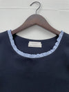 Spliced Shirt Dress 恤衫微彈裙身假兩件設計連衣裙/ DS9995