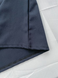 Spliced Shirt Dress 恤衫微彈裙身假兩件設計連衣裙/ DS9995