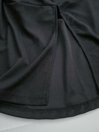 Shirt Vest OPS 領前後兩穿微光澤雪紡彈性舒適魚尾裙/ DS9996 (pre-order 10月9截單)