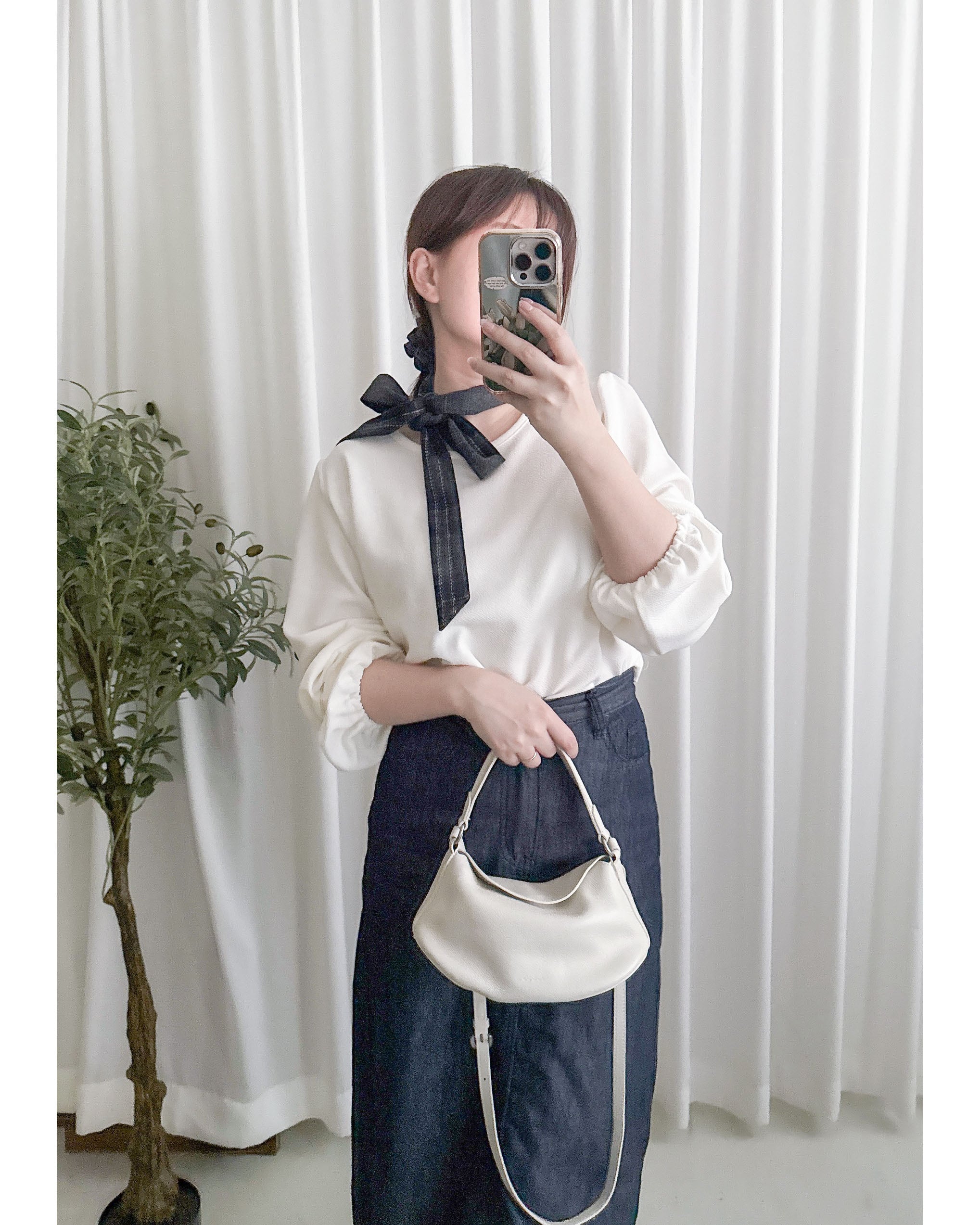 Annie Blouse 百搭防皺特色紋理上衣/ TP9198