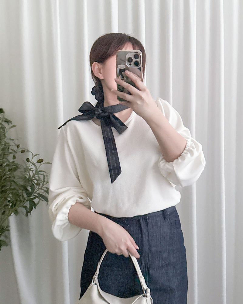 Annie Blouse 百搭防皺特色紋理上衣/ TP9198