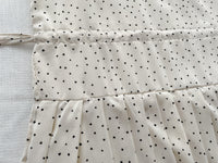 Heart Pleated Dress 側束腰愛心印花腰下百褶連衣裙/ DS9999 (pre-order navy 10月9截單)