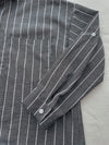 Shirt Stripe Dress 寬鬆微修身感直條紋恤衫裙 （可當外套) / DS1000