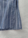 Shirt Stripe Dress 寬鬆微修身感直條紋恤衫裙 （可當外套) / DS1000